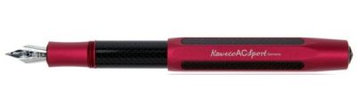 Kaweco Sport Aluminium / Carbon Red Matte Vulpen 